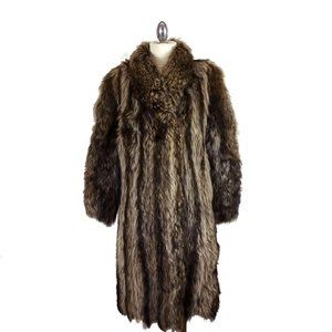 1940s 1950s Chudik’s Brookfield Wis Fox Fur Coat